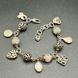 Brighton Breast Cancer Awareness  Charm Bracelet #K12